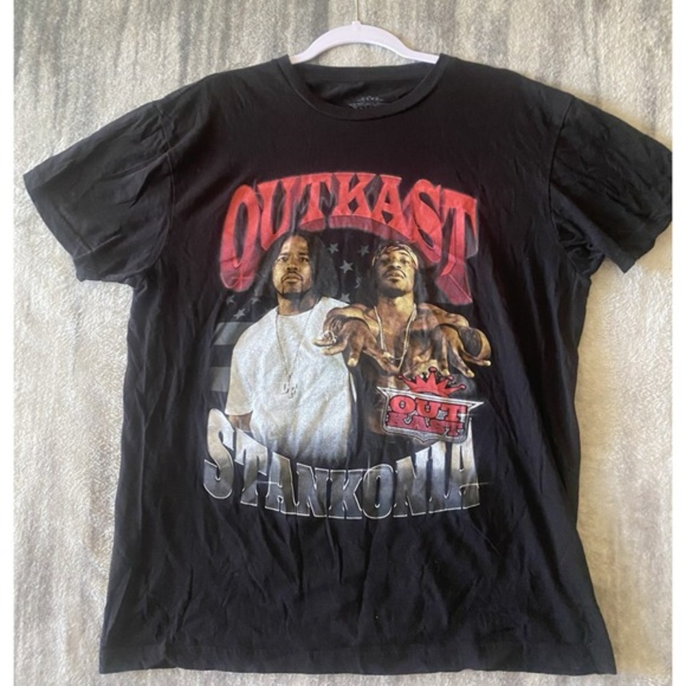 OutKast‎ Stankonia Black Graphic T-shirt LARGE